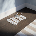Dog Face Pet Feeding Mat — Non-Slip Waterproof