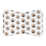 Dog Face Pet Feeding Mat — Non-Slip Waterproof