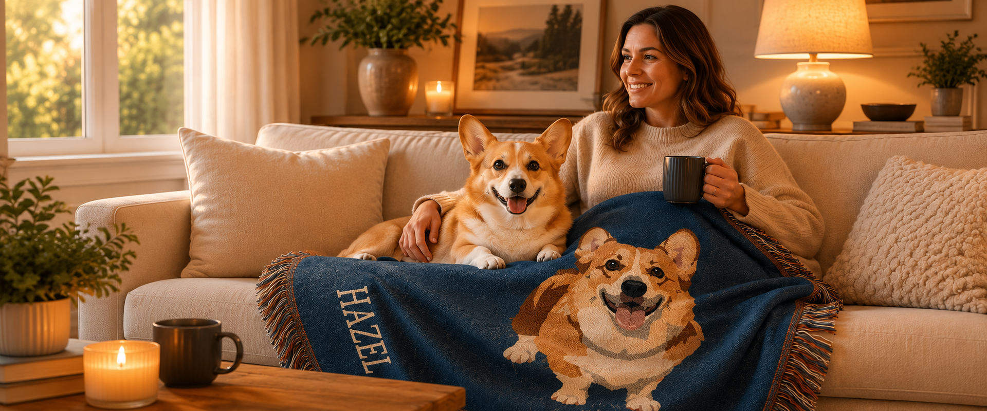 Custom Pet Blankets